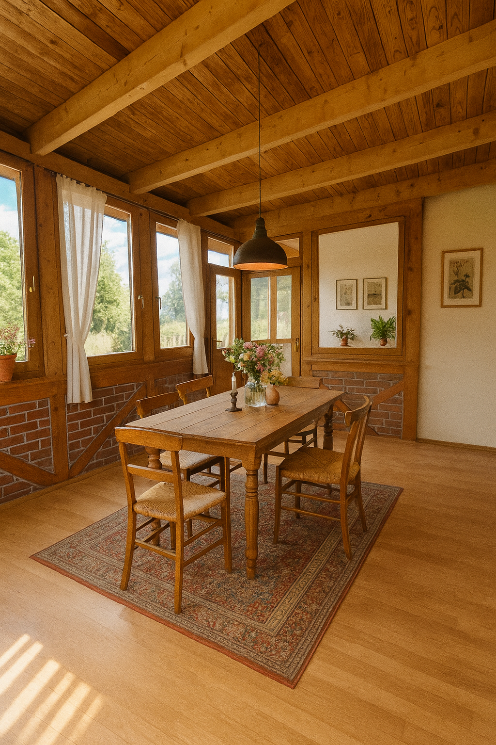 Immobilienangebot - Neuruppin - Alle - Natur pur  und voller Möglichkeiten: Haus zwischen zwei Seen, Wintergarten u. Scheune zum Entwickeln