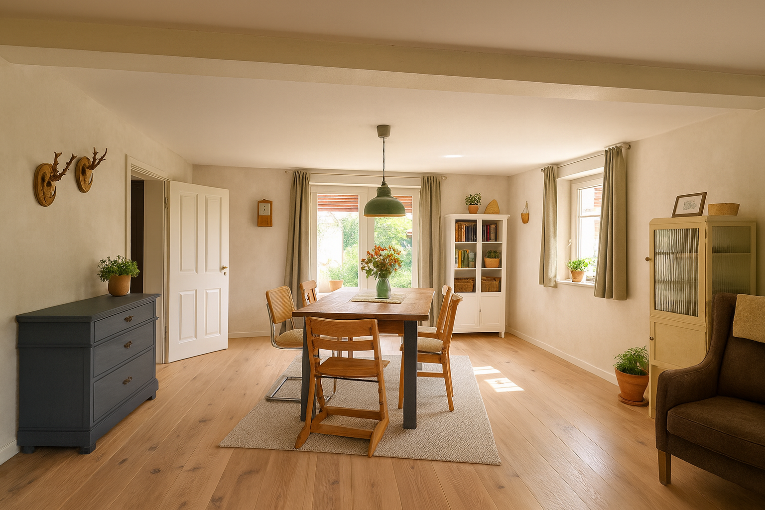 Immobilienangebot - Putlitz - Alle - Frühlingsidylle zwischen HH & Berlin – Bauernhaus, Scheune, Teich, Streuobstwiese