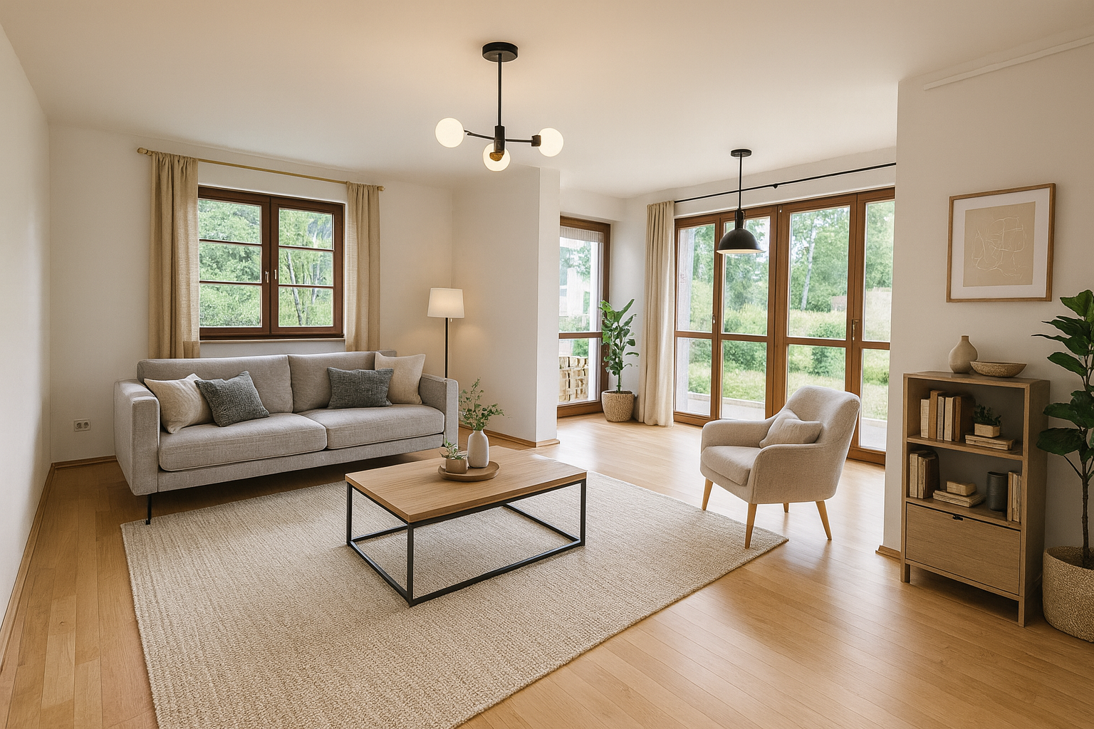 Immobilienangebot - Neuruppin - Alle - Natur pur  und voller Möglichkeiten: Haus zwischen zwei Seen, Wintergarten u. Scheune zum Entwickeln